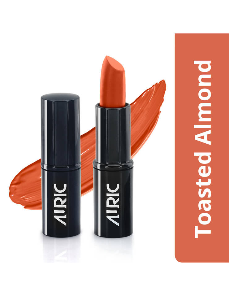 Auric MoistureLock Lipstick, Toasted Almond - 4 g