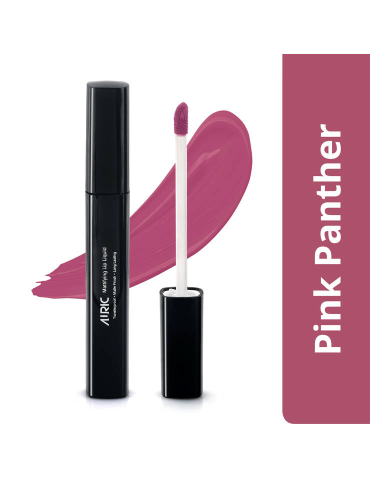 Auric Mattifying Lip Liquid, Pink Panther - 4 ml