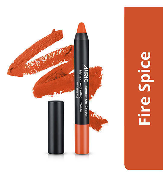 Auric Lipstick Intensiv Lip Crayon Fire n Spice - 3405, 2.4 gm