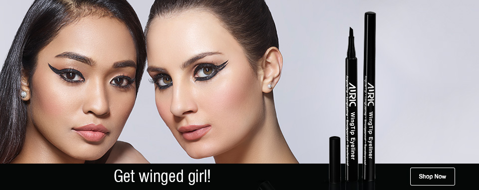 Wingtiped eyeliner banner image